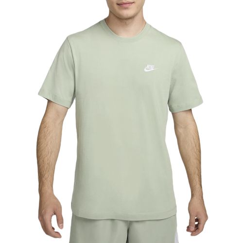 Camiseta-Masculina-Nike-Sportswear-Club-Jade-Horizon-VERDE