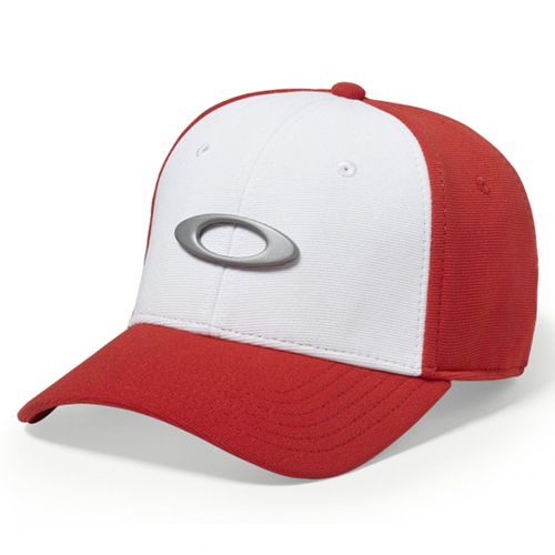 Bone-Masculino-Oakley-Tincan-Cap-White-Red-BRANCO