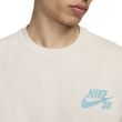Camiseta-Masculina-Nike-SB-Logo-Light-Orewood-Brown-BEGE