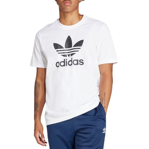 Camiseta-Masculina-Adidas-Trefoil-Branco