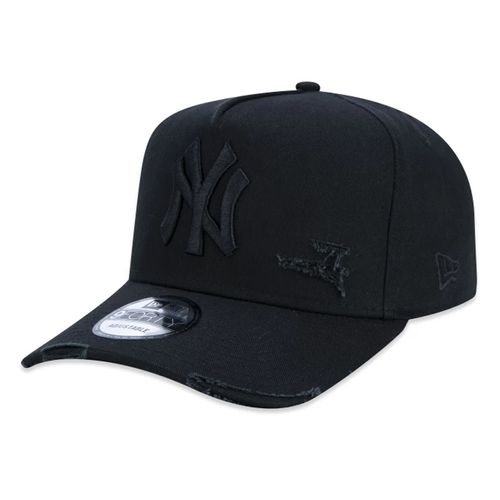 Bone-Masculino-New-Era-9FORTY-MLB-Yankees-Destroyed-Preto