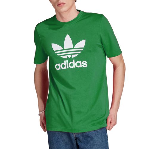 Camiseta-Masculina-Adidas-Trefoil-Verde