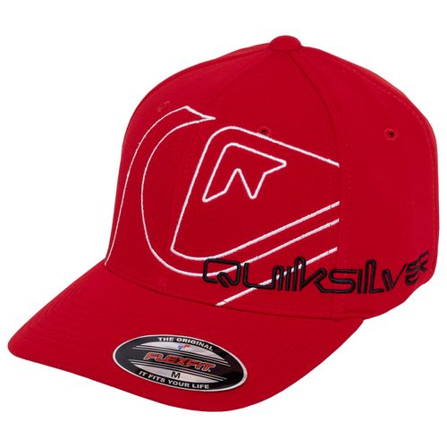 Bone-Masculino-Quiksilver-Flexfit-Emb-Side-Omni-VERMELHO