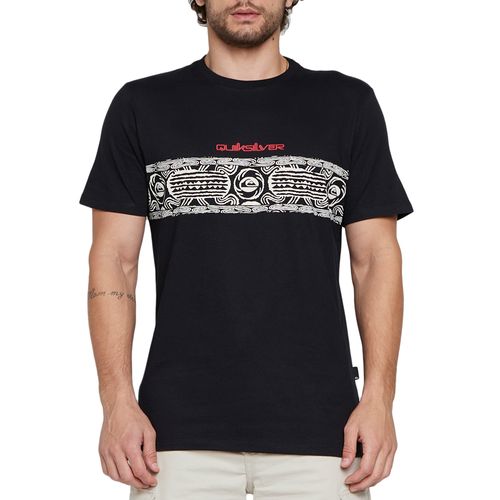 Camiseta-Masculina-Quiksilver-Rubber-PRETO