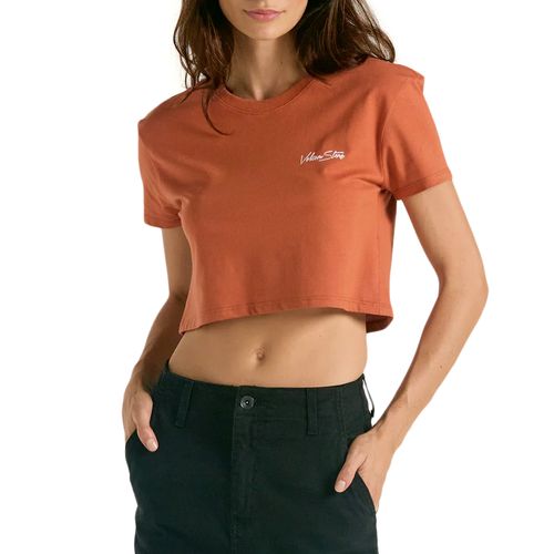 Blusa-Feminina-Volcom-Forever-Love-LARANJA