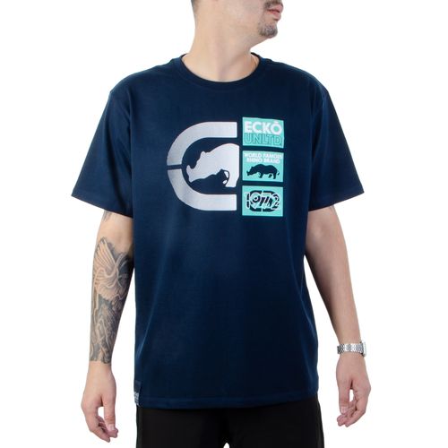Camiseta-Masculina-Ecko-Famous-MARINHO