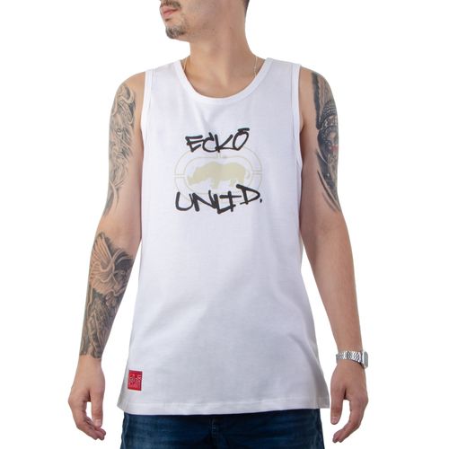 Regata-Masculina-Ecko-Fluffy-BRANCO