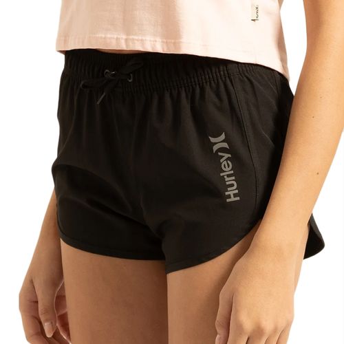 Shorts-Feminino-Hurley-Color-Basic-PRETO