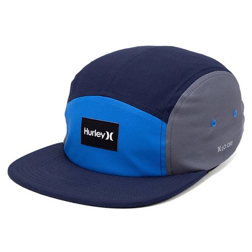 Bone-Masculino-Hurley-Five-Panel-One-AZUL