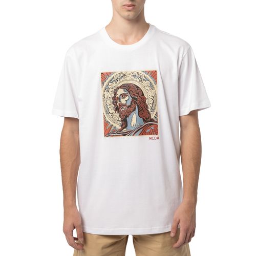 Camiseta-Masculina-MCD-Cristo-BRANCO