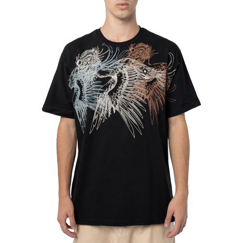 Camiseta-Masculina-MCD-Especial-Bailon-Birds-PRETO