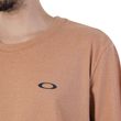 Camiseta-Masculina-Oakley-Ellipse-Tee-Gold-BEGE