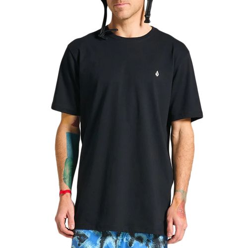 Camiseta-Masculina-Volcom-Stone-Blanks-PRETO