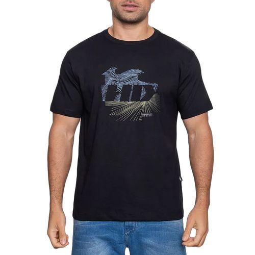 Camiseta-Masculina-HD-Waves-Calling-PRETO