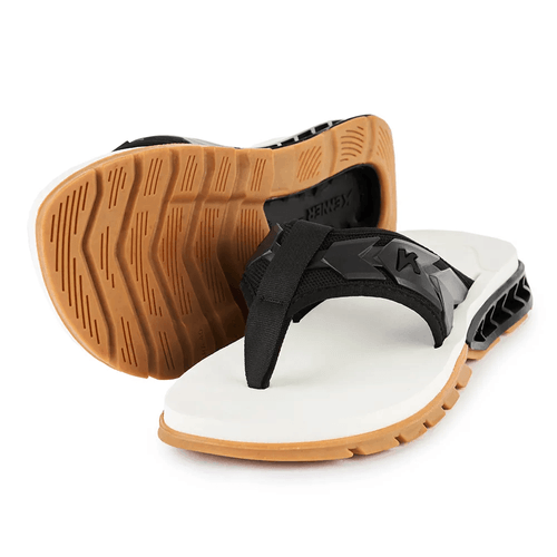 Sandalia-Unissex-Kenner-Rakka-Ultra-Force-Creme---PRETO-BRANCO