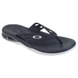 Chinelo-Masculino-Oakley-Killer-Point-II-White-Black---PRETO
