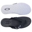 Chinelo-Masculino-Oakley-Killer-Point-II-White-Black---PRETO