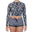 Camiseta-Lycra-Roxy-Brightside-Preta